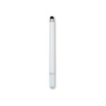 Caneta Plástica Touch 2 em 1 - Branco