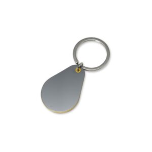 Chaveiro de Metal - Amarelo